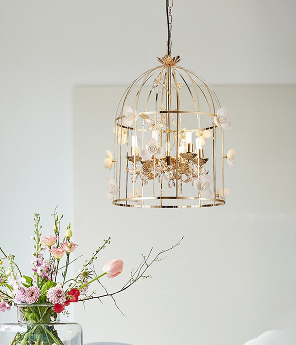 케이지 6등 12등 포인트조명 펜던트등 카페조명 LED식탁등