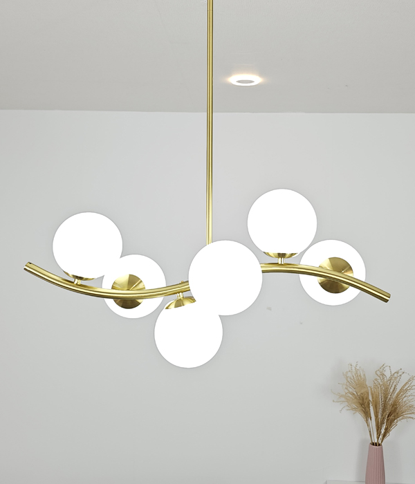 샤브레 6등 LED식탁등 식탁전등