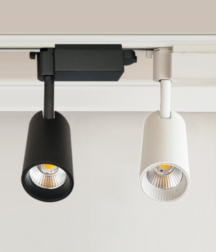 LED COB 산타 레일스포트, 레일조명 (10W 블랙 화이트)