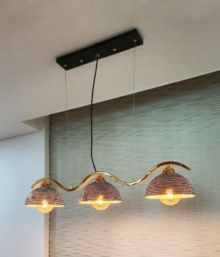 펀칭 3등 펜던트 펜던트식탁등