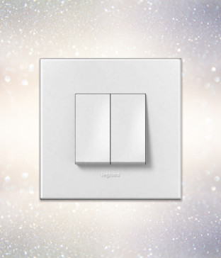 W 르그랑 아테오 화이트 유럽형 스위치