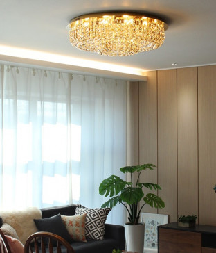 베네 크리스탈 20등 거실 직부등 800Ø