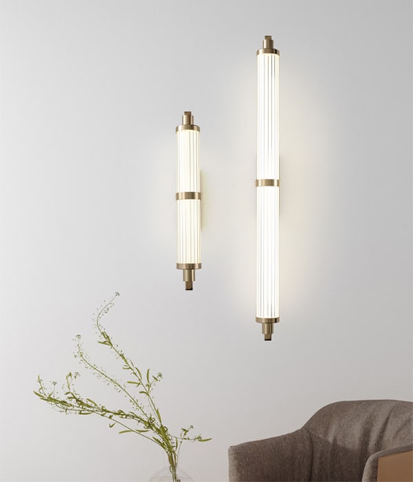 라포스 LED 벽조명 400 10W, 700 20W (골드, 흑도금)